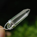 Cosmic Lemurian Seed Quartz Crystal Laser Pendant for Necklace