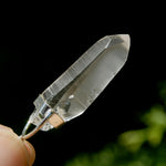 Cosmic Lemurian Seed Quartz Crystal Laser Pendant for Necklace
