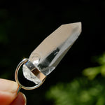 Cosmic Lemurian Seed Quartz Crystal Laser Pendant for Necklace