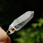 Cosmic Lemurian Seed Quartz Crystal Laser Pendant for Necklace