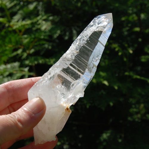 Isis Face Lemurian Seed Quartz Crystal Laser Starbrary, High Vibration Optical Quartz, Peñas Blancas, Colombia