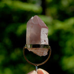 ET Pink Lithium Lemurian Seed Crystal Starbrary Dreamsicle Pendant for Necklace, Brazil