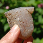 Pink Botswana Agate Semi Polished Crystal Nodule