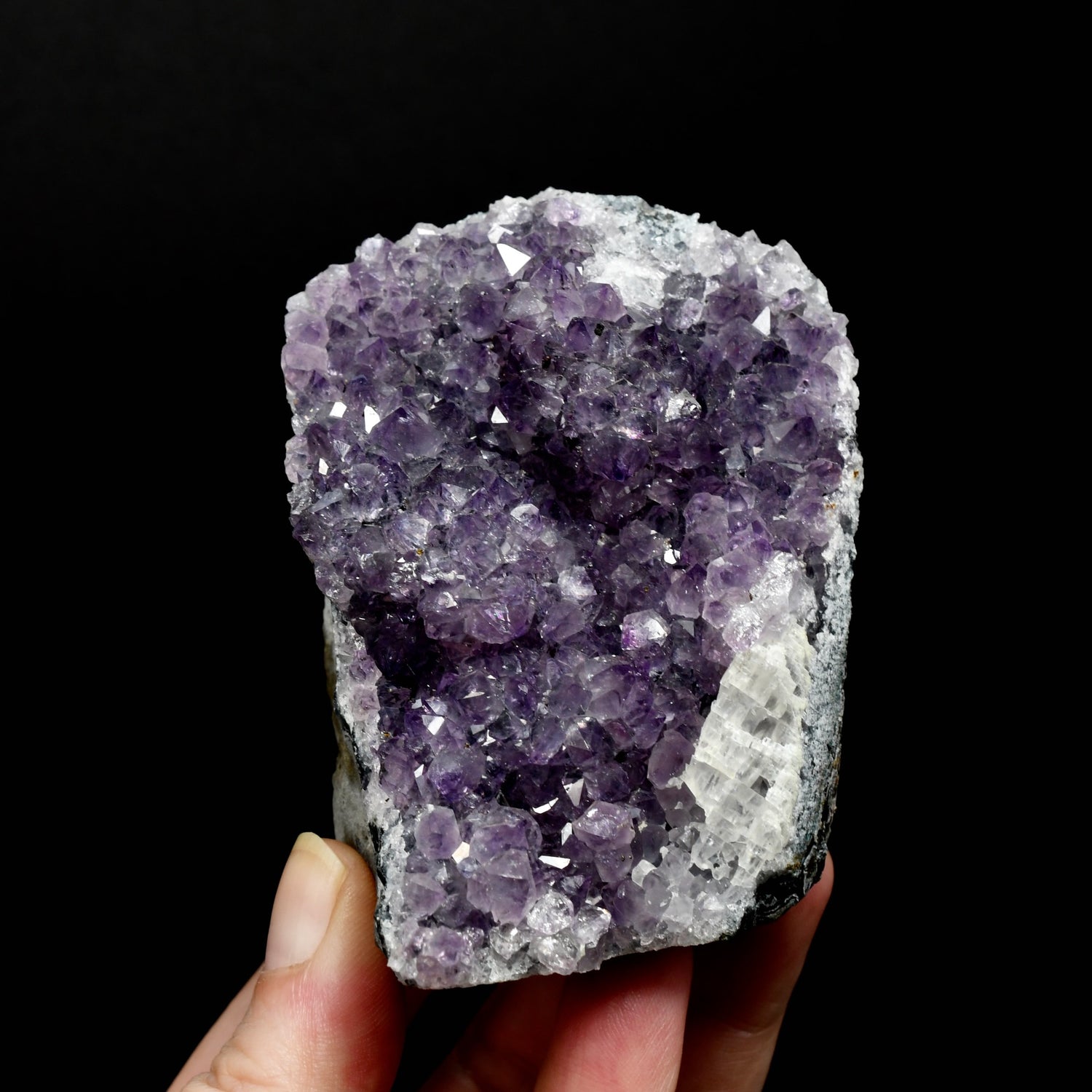 Amethyst Quartz Crystal Cluster