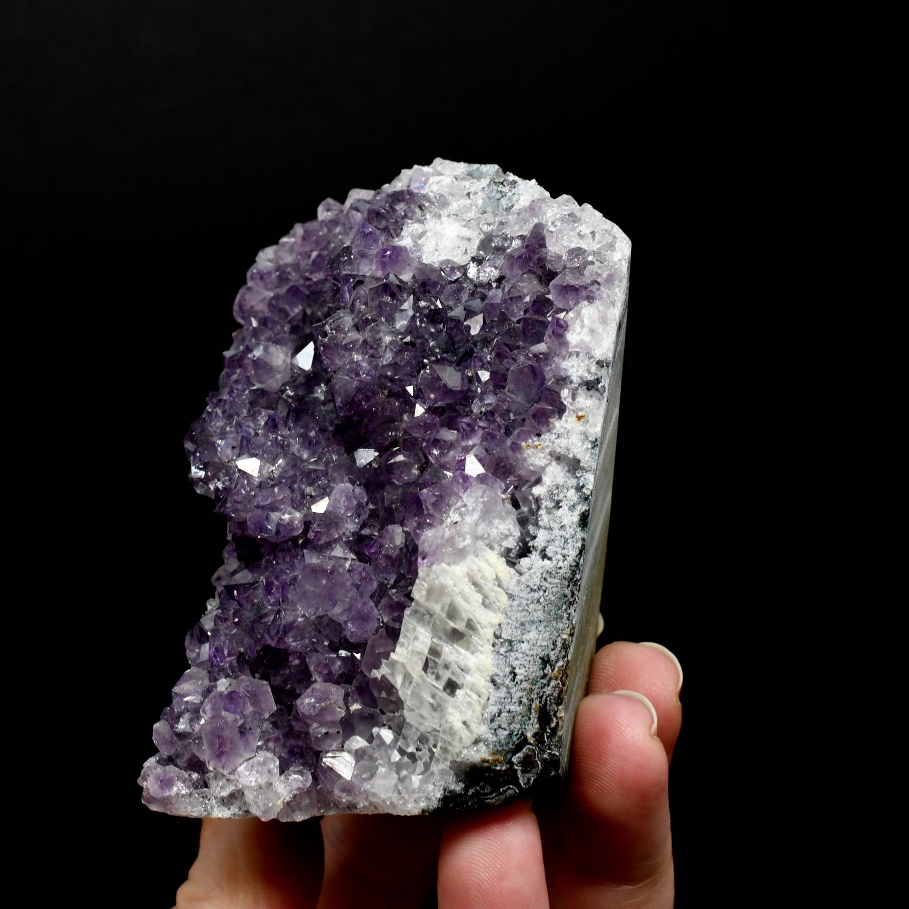 Amethyst Quartz Crystal Cluster