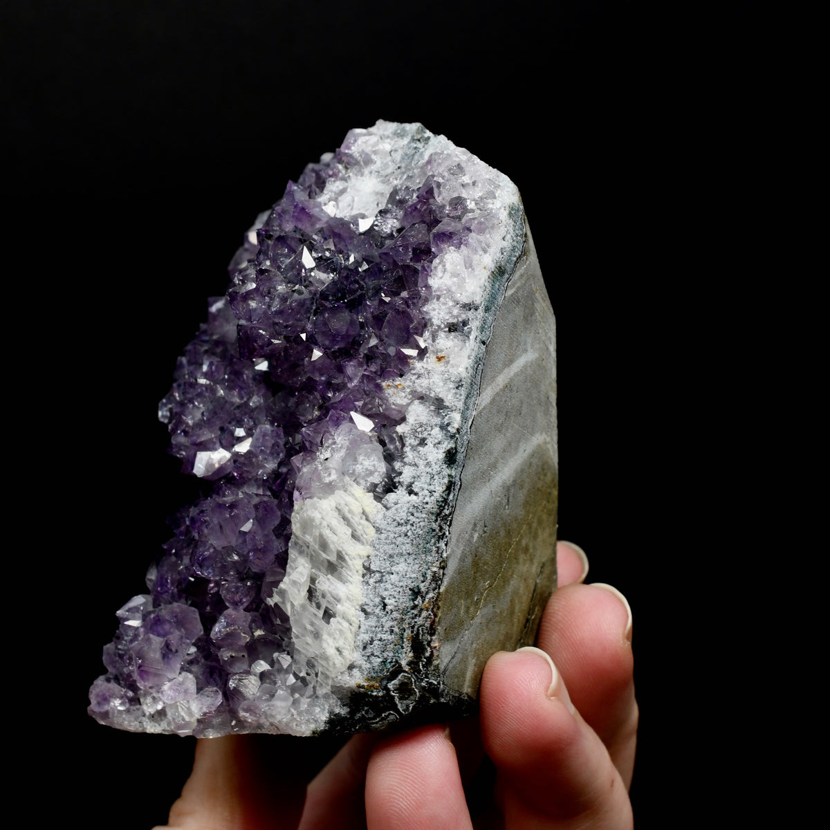 Amethyst Quartz Crystal Cluster