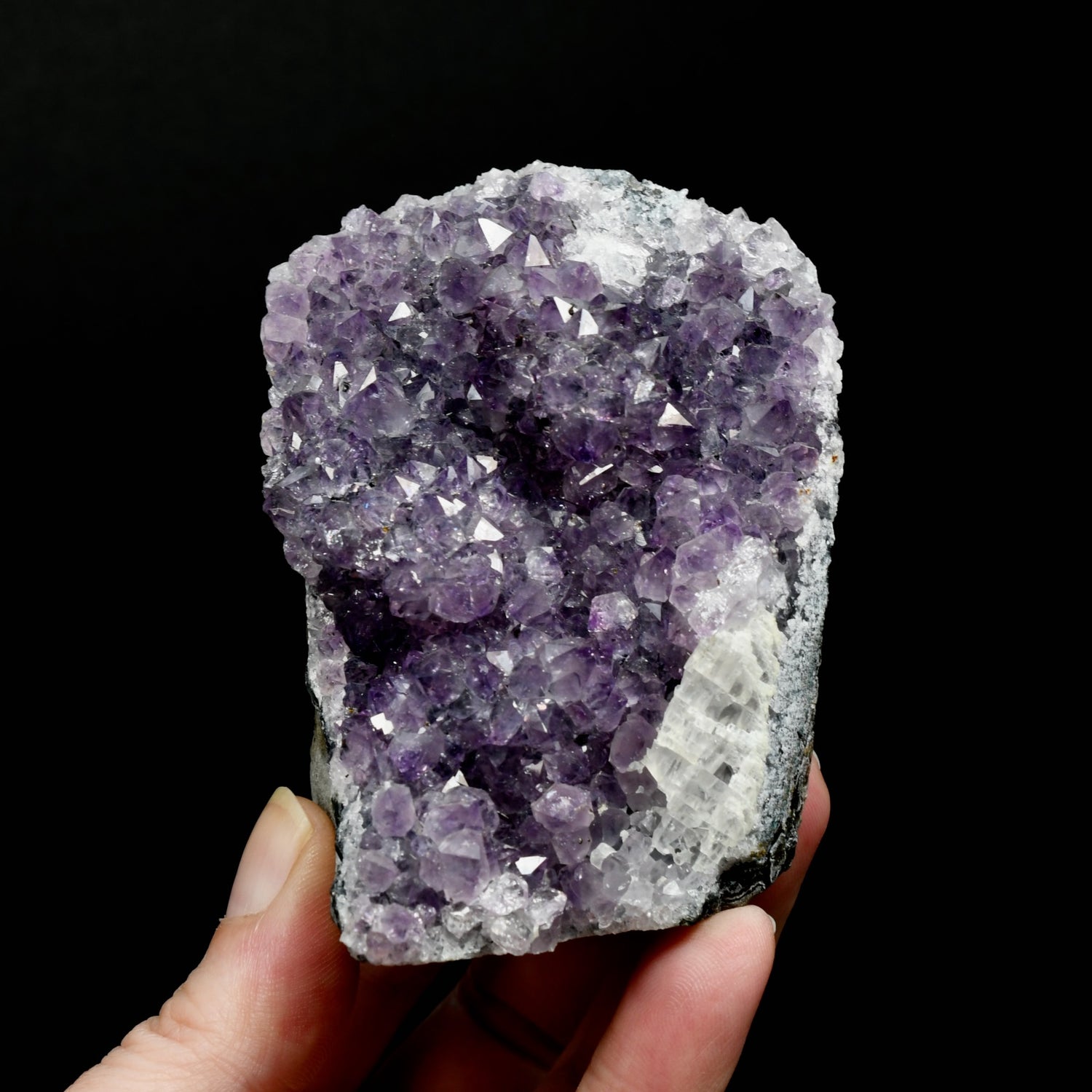 Amethyst Quartz Crystal Cluster