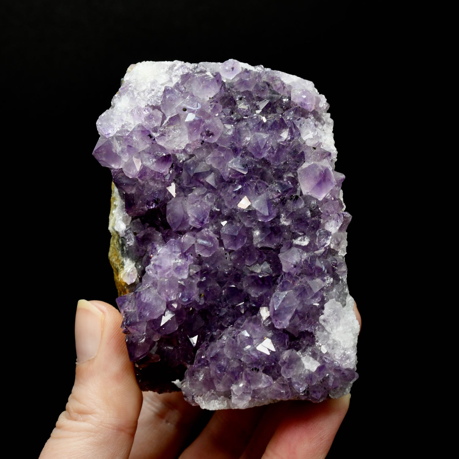 Amethyst Quartz Crystal Cluster