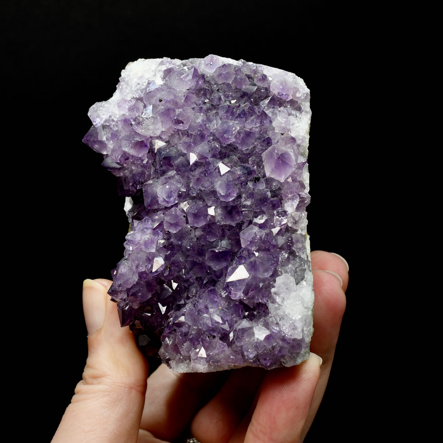 Amethyst Quartz Crystal Cluster