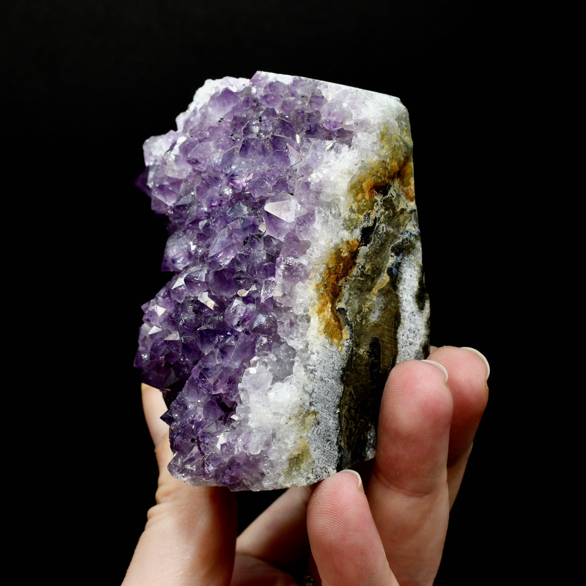 Amethyst Quartz Crystal Cluster