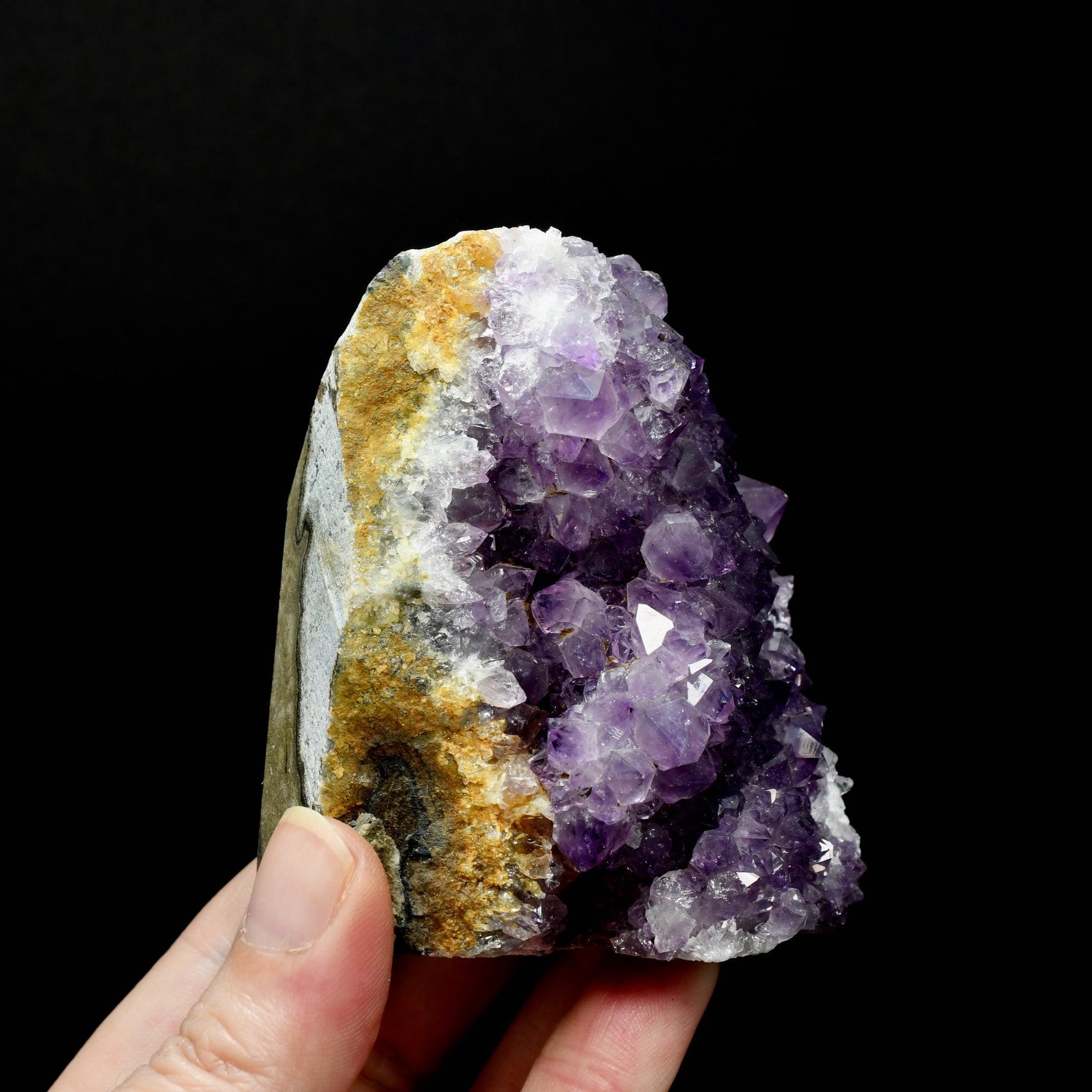 Amethyst Quartz Crystal Cluster