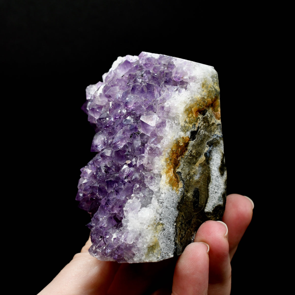 Amethyst Quartz Crystal Cluster