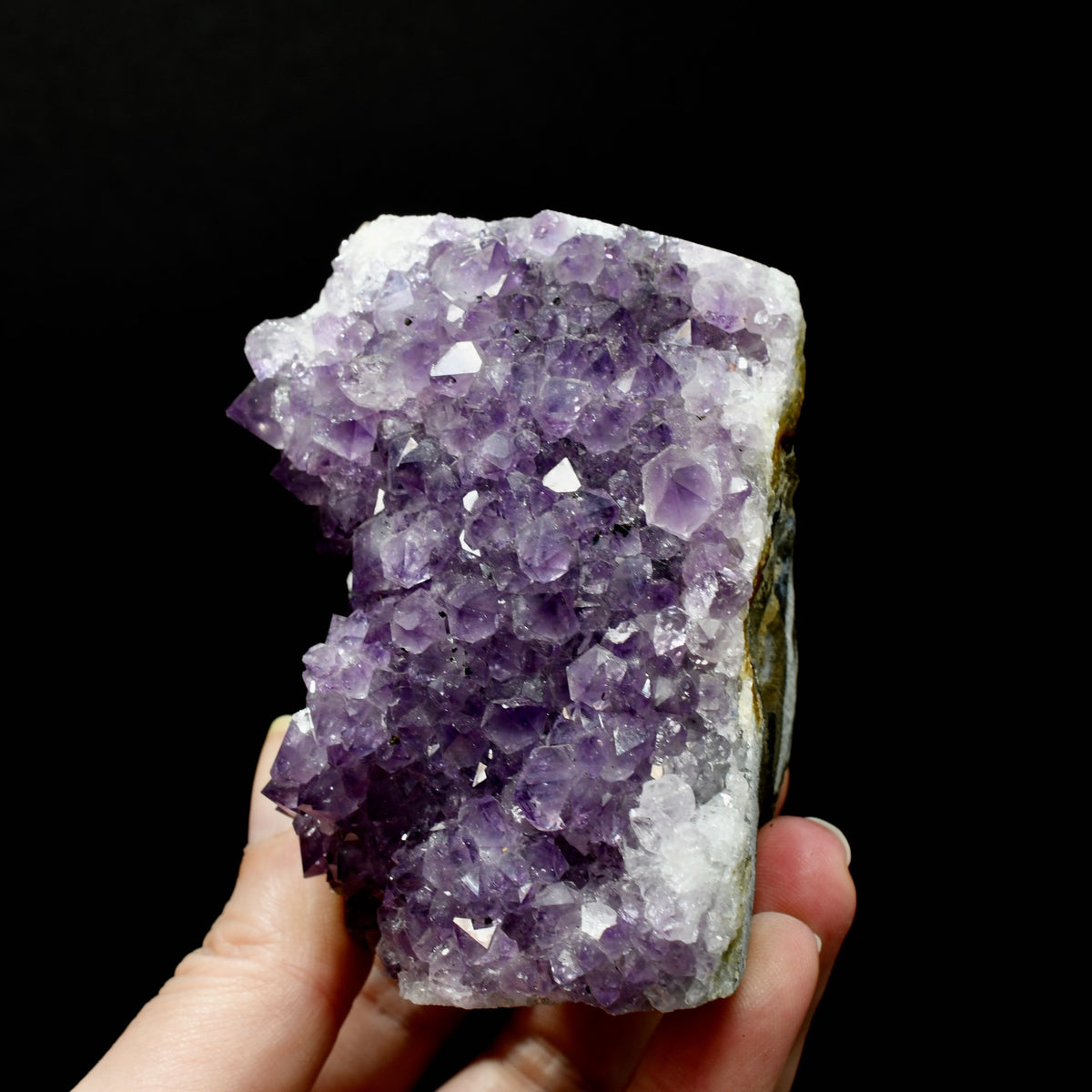 Amethyst Quartz Crystal Cluster