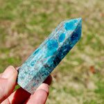 Apatite crystal tower