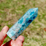 Apatite crystal tower