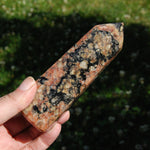 Feldspar Black Tourmaline Crystal Tower