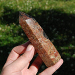 Feldspar Black Tourmaline Crystal Tower