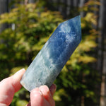 Blue Fluorite Crystal Tower
