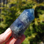 Blue Fluorite Crystal Tower