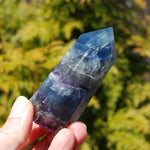 Blue Fluorite Crystal Tower