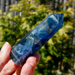 Blue Fluorite Crystal Tower