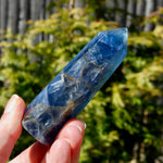 Blue Fluorite Crystal Tower