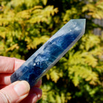 Blue Fluorite Crystal Tower