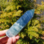 Blue Fluorite Crystal Tower