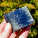 Blue Fluorite Crystal Polished Freeform Tower, Stone of Inner Truth