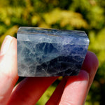 Blue Fluorite Crystal Polished Freeform Tower, Stone of Inner Truth