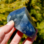 Blue Fluorite Crystal Polished Freeform Tower, Stone of Inner Truth