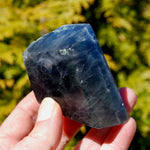 Blue Fluorite Crystal Polished Freeform Tower