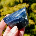 Blue Fluorite Crystal Polished Freeform Tower