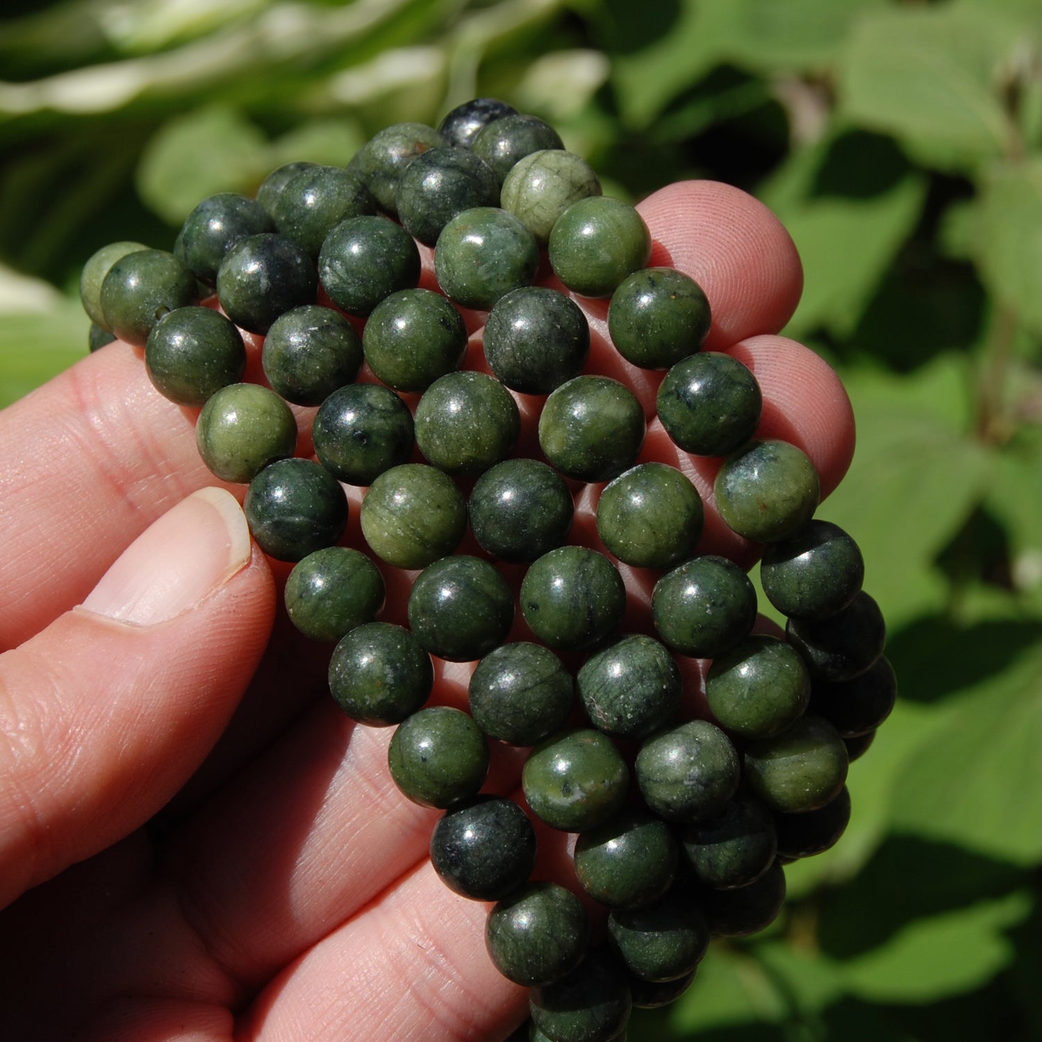 Serpentine Crystal Bracelet