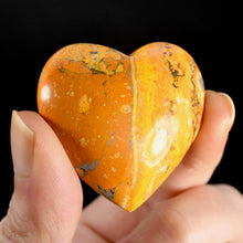 Load image into Gallery viewer, Bumblebee Jasper Heart
