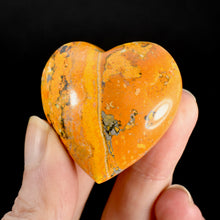 Load image into Gallery viewer, Bumblebee Jasper Heart
