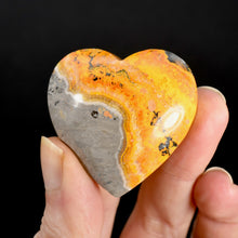 Load image into Gallery viewer, Bumblebee Jasper Heart
