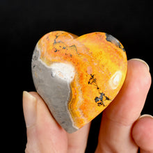 Load image into Gallery viewer, Bumblebee Jasper Heart
