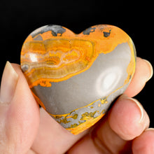 Load image into Gallery viewer, Bumblebee Jasper Heart
