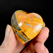 Load image into Gallery viewer, Bumblebee Jasper Heart
