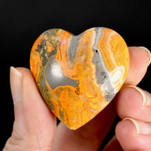 Load image into Gallery viewer, Bumblebee Jasper Heart
