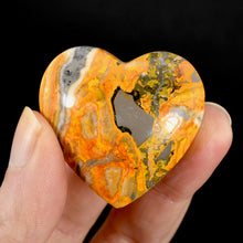 Load image into Gallery viewer, Bumblebee Jasper Heart
