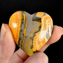 Load image into Gallery viewer, Bumblebee Jasper Heart
