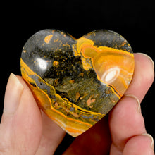 Load image into Gallery viewer, Bumblebee Jasper Heart
