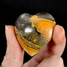 Load image into Gallery viewer, Bumblebee Jasper Heart
