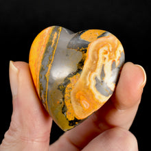 Load image into Gallery viewer, Bumblebee Jasper Heart
