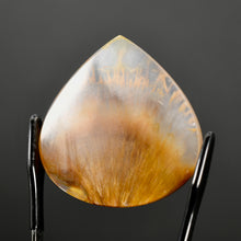 Load image into Gallery viewer, Golden Sagenite Rutile Agate Teardrop Cabochon
