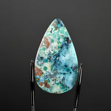 Load image into Gallery viewer, Copper Chrysocolla Teardrop Cabochon
