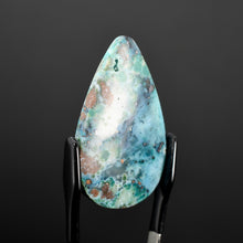 Load image into Gallery viewer, Copper Chrysocolla Teardrop Cabochon
