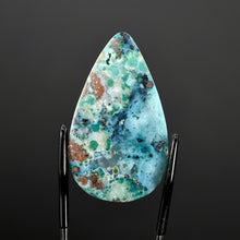 Load image into Gallery viewer, Copper Chrysocolla Teardrop Cabochon
